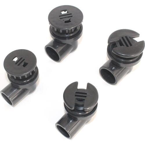 Nuonuowell 1PC 20mm 25mm Aquarium Fish Tank Hose Joints Pet Aquatic Animal Drainage Connectors Pond Outlet Drain Fittings