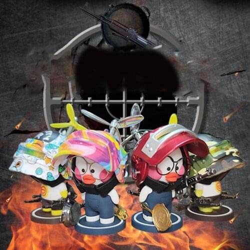 1pc Car Interior Decoration Yellow Duck with Helmet Duck In The Car Car Accessories