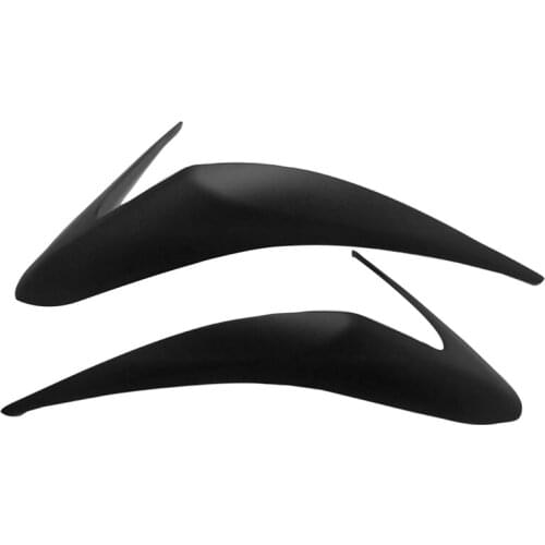 2PCS Auto Headlight Lamp Eyebrow Cover Trim Decor Stickers for Subaru Forester 2013-2018 Car Exterior Accessories