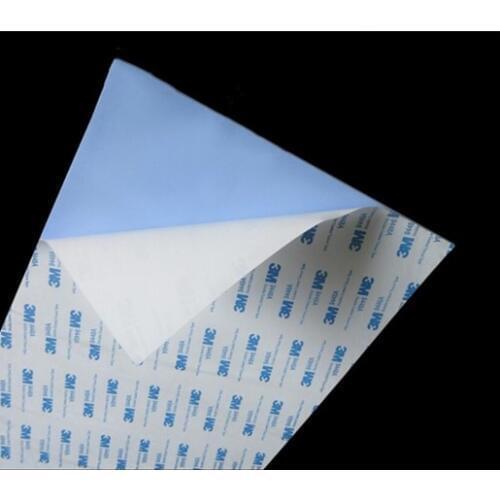 200*400mm 0.5/1/1.5/2/2.5/3/4/5/6/7mm 3M Double Sides Adhesive Cooling Silicone Thermal Pad Sheet LED CPU GPU 3.6W Silicone Pads