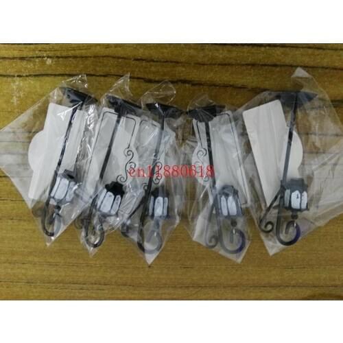 200pcs/lot Free Shipping Bourbon Street Streetlight Place Card holder Tableware, Dinnerware Sets party Decoration