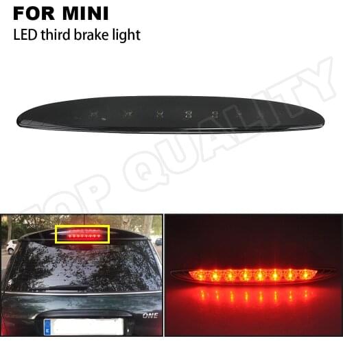 Car LED 3rd Third Brake Light For Mini Cooper R50 R53 2002 2003 2004 2005 2006 Rear High Mount Stop Brake Lamp 63256935789