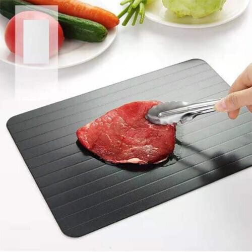 Fast Defrosting Tray Thaw Frozen Food Meat Fruit Quick Defrosting Plate Board Defrost Kitchen Gadget Tool