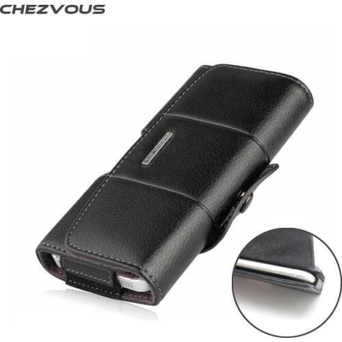CHEZVOUS Cases For Samsung Galaxy S8 Pouch Microfiber Leather Belt Clip Holster Waist Packs Bag for Samsung Galaxy S7 S8 plus