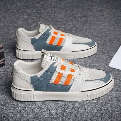 Mens Shoes Casual Comfortable Lightweight Shoes Fashion Lace High Quality Mens Shoes Sports Shoes 2021 Spring Mens Flat Shoes