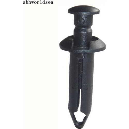 Shhworldsea Nylon Black Rear Door Rocker Panel To Under body Bracket Push-Type Retainer For GM 10207146, 21077323