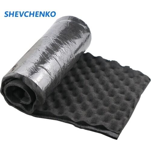 SHEVCHENKO 0.2Meter *1 Meter Wave Soundproof Cotton Speaker Reduce Bass Volume Sound Absorbing Cotton With Self-Adhesive 2.5CM