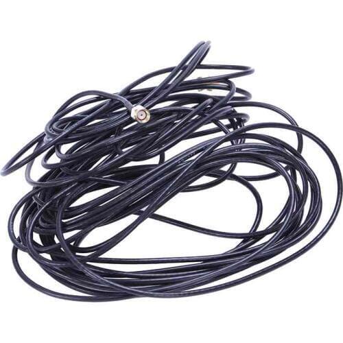 5M Black RP-SMA Male to Female Wifi Antenna Connector Extension Cable