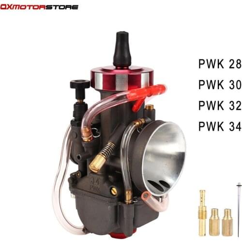 Universal Black Motorcycle Carburetor 28 30 32 34mm Power Jet 4T PWK PE Carburador 125 150cc 200cc 250cc 350cc Dirt Bike Carb