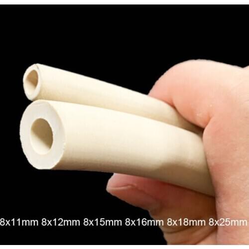 8mm 8x11mm 8x12mm 8x15 pumping Vacuum rubber tube glaze suck white Vacuum hose WHT tubing flexible pipe pressure proof acid-base