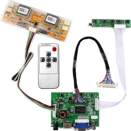 For 17inch 19inch LCD Screen HSD170ME13 M170EG01 LM190E03 HD MI VGA 2AV Audio LCD Board LTM190E4 1280x1024 Resolution