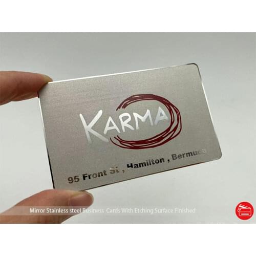 200pcs/lot) 80*50mm stainless steel metal material wiredrawing brush metal card,wiredrawing stainless steel business card