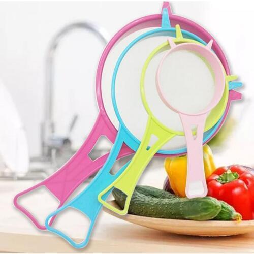 4pc/Set Four Sizes Plastic Kitchen Strainer Sieve Multi Purpose DIY Kitchen Tools Colander Set