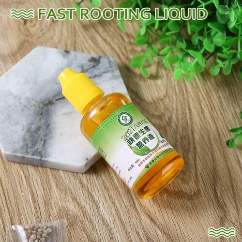 50ml Plant Fast Rooting Liquid Medicinal Hormone Regulators Agent For Garden Bonsai Plant Growing Root Germination Fertilizer