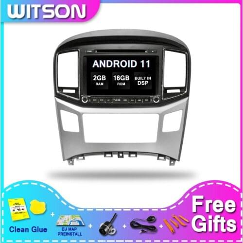 WITSON DSP 2GB 16 2Din Android 10 Car Multimedia Player For Android 10 For HYUNDAI H1 2016 Radio Audio GPS Glon