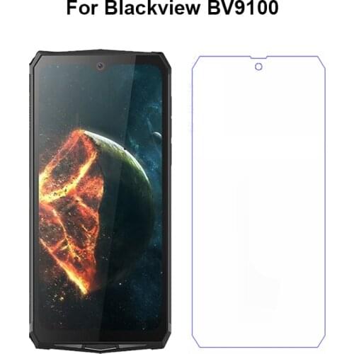 For Blackview BV9100 IP68 Tempered Glass 9H 2.5D Scratch proof Screen Protector For Blackview BV9100 Pro Mobile Phone Film 6.3"