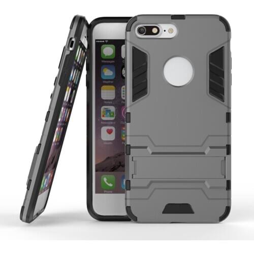 For iPhone 7 Plus Case Heavy Duty Armor Case Hybrid Hard Shockproof Silicon Rubber Phone Case Cover For Apple iPhone 7 Plus 5.5"