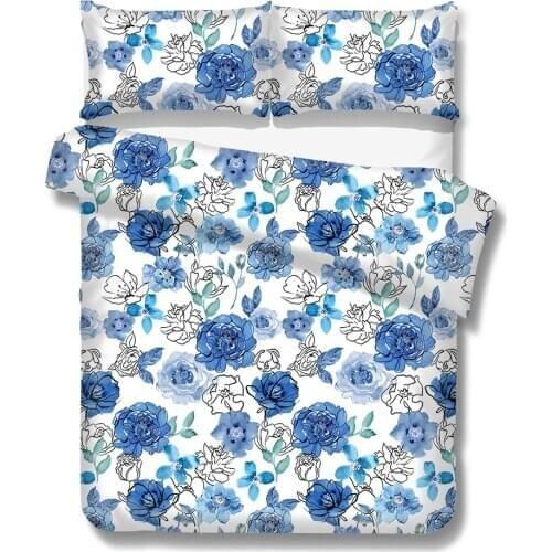 Home Textiles Bedding Set Bedclothes include Duvet Cover Bed Sheet Pillowcase Comforter Bedding Sets Bed Linen