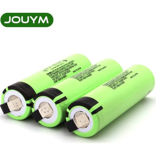 NCR18650B 3400mAh 3.7V 18650 Battery Lithium Rechargeable Cell Batteries((Welding Nickel))