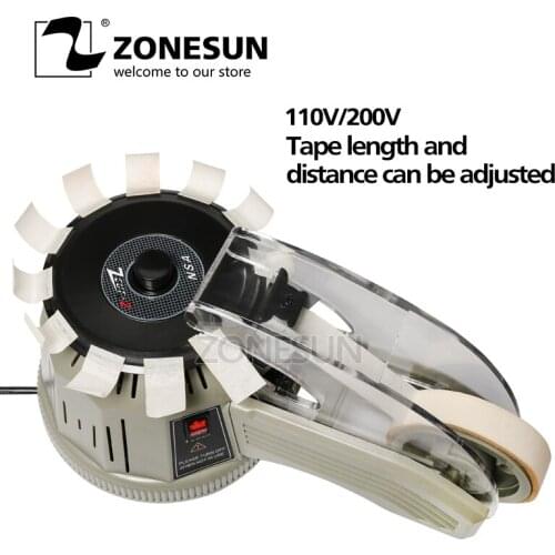 ZONESUN Mini Tape Dispenser Medical Tape Dispenser Tape Dispenser Cutting Blades Automatic Tape Cutter 110V/220V EU/US PLUG