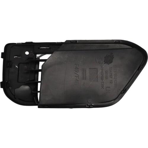 New Front Driver Left Side Bumper Lower Grille Bezel Cover For-bmw X1 F48 F49 2015- 51117354777(lh)