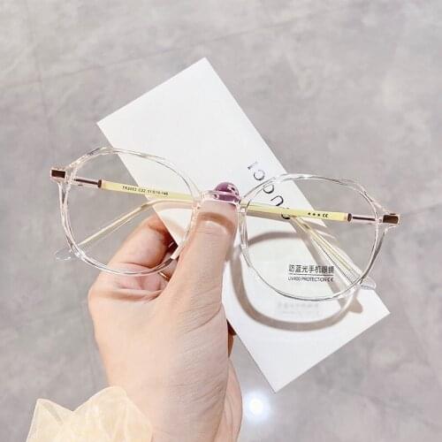 Transparent Frame Anti Blue Light Glasses Ultra Light Glasses Eyewear Blue Light Blocking Glasses Optical Spectacle Eyeglass