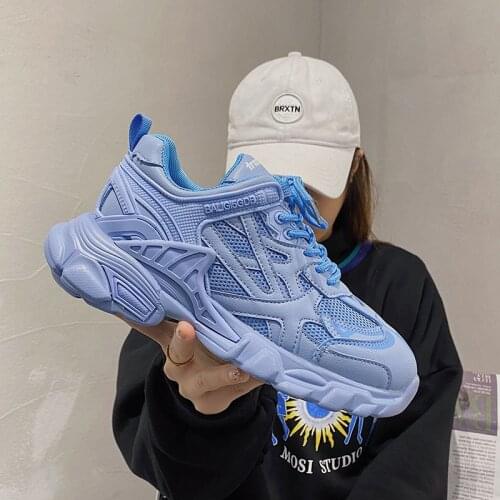 RASMEUP Design Chunky Sneakers for Women 2021 Summer Womens Colorful Shoes Breathable Lightweight Ladies Dad Shoes Classic Shoe