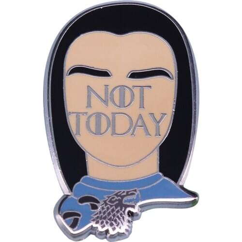 Amazing and powerful character Arya brooch