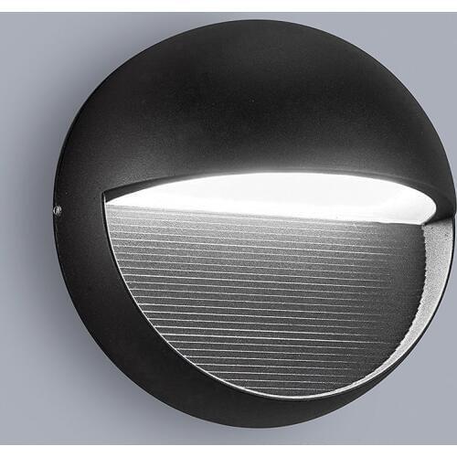 DONWEI Outdoor Decoration IP65 Waterproof 10W 10 LED Aluminum Wall Lamp for Corridor Courtyard Balcony Fence Porch Light