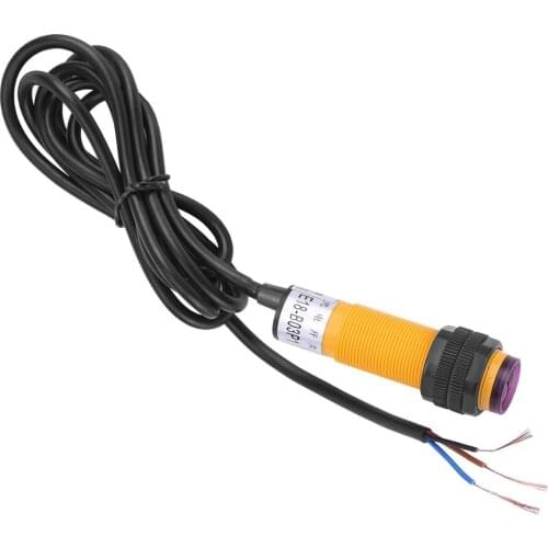 1 pcs Sensor Switch Photoelectric Switch E18-B03P1 5-30cm DC 3 Wire 6-36V PNP IR Photoelectric Sensor Switch 300mA 0.5KHZ