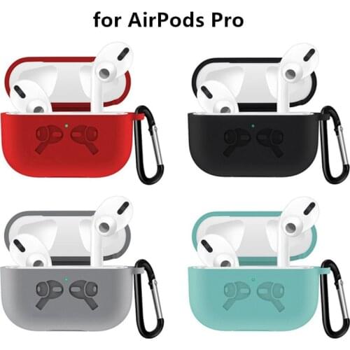 1PC New Silicone Case for Airpod Pro Case for Airpods Pro 3 Air Pods Soft Slim Wireless Charging Headphone Earphone Cover Fundas
