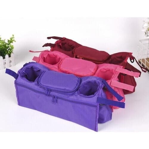 50pcs Baby Stroller Organizer Carriage Bottle Cup Holder Bag for Baby Stroller Accessories Wheelchair Bag