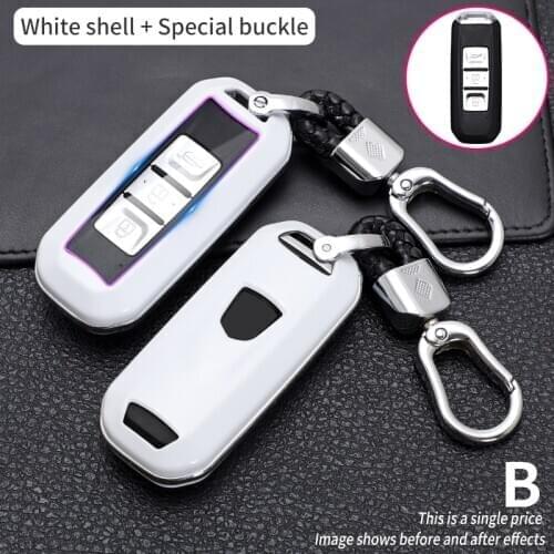 ABS Carbon FibeCar Remote Key Full Cover Case For Baojun 510 560 360 730 630 610 310 E100 310W 530 Car Smart Key Fob Accessories