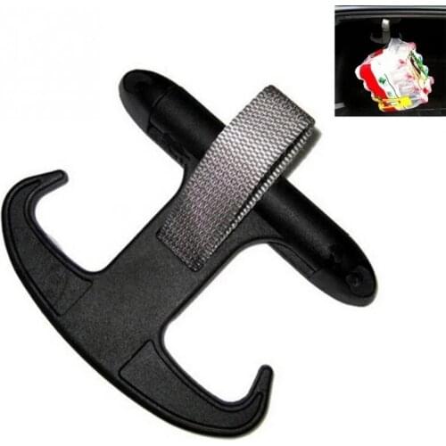 Auto Car Trunk Hook Portable High-strength Plastic Hidden Hook Cargo Rack Sundries Storage Multifunctional Horn Hook