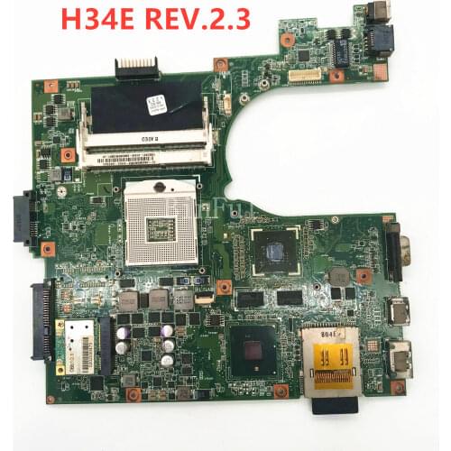 High quality For H34E REV.2.3 Laptop motherboard 100% full Tested