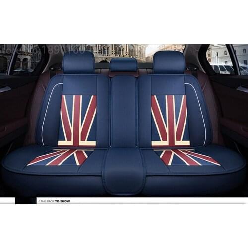 Only rear leather car seat covers For Porsche Cayman Cayenne Macan Panamera Boxster auto accessories stickers car styling 3D