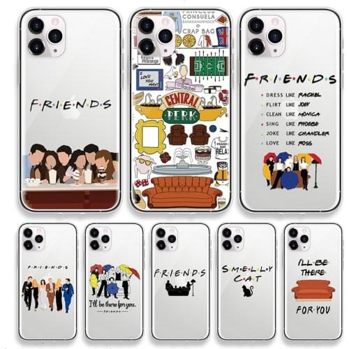 Central Perk Coffee Friends TV Show Phone Case For iPhone 11 Pro X XR XS Max 7 8 6 6s Plus SE 2020 2 How You Doin TPU Back Cover