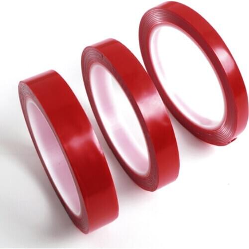 3 Meters Double-sided Strong Clear Transparent Adhesive Washable reusable tape for Peugeot 308 408 508 RCZ 208 3008 Car Styling