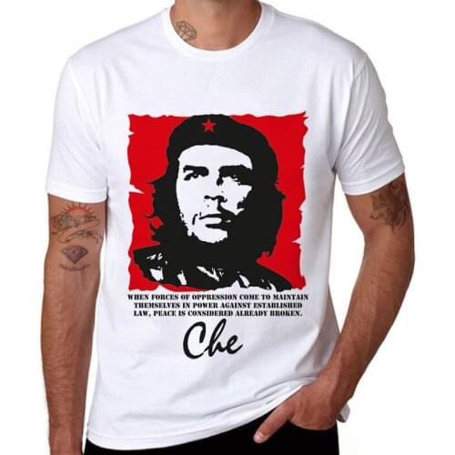 Cuba People Hero Che Guevara T Shirt Tops Tees Cotton Men T-shirts Fashion Mens Nice Short Sleeve Tshirt Sweatshirt Summer