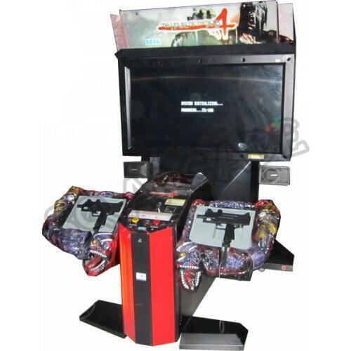2Pcs The House Of Dead 4 Gun Shooting Simulator Arcade Game Machine Plastic Gun Parts for Coin Operated Amusement Equipment