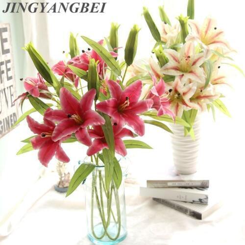 JINGYANGBEI Artificial Lilies