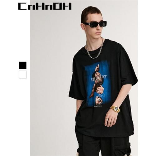 CnHnOH Essentials New Arrival T-shirts Man Summer Unisex Funny Tee Tshirt Femme Psychedelic Avatar Series Tops 10017