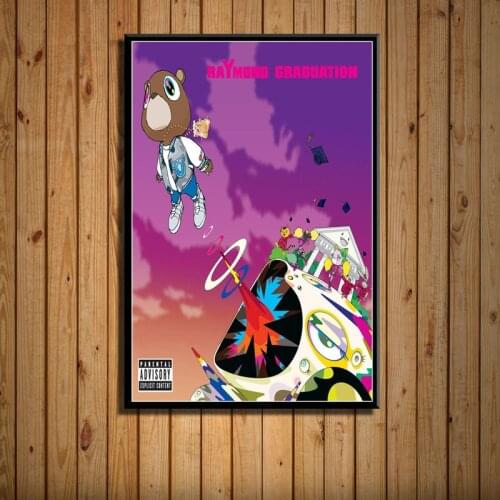 Music Album Cover Kanye West The Life Of Pablo Ye Hip Hop Rap Art Home Decor Room Wall Decor Quality Canvas Painting Poster