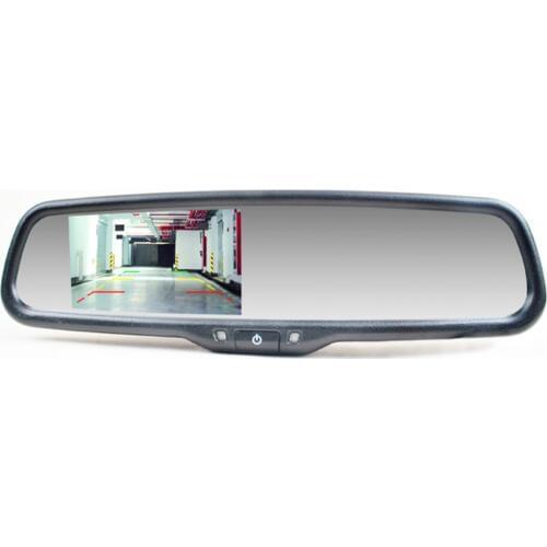 Original 4.3" Inch Parking Rearview Mirror Monitor Car Mounting Bracket Anti Dazzing Rear View Monitor For Toyota Camry Corolla