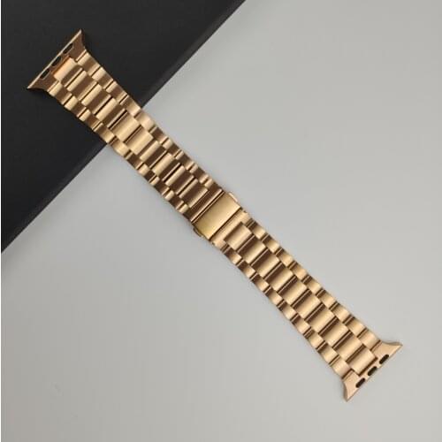 Lightweight Metal Wristband for iWatch Band 40mm 44mm 38mm 42mm Series 6 5 4 3/SE Ultra-thin Business Strap for Apple Watch SE 6