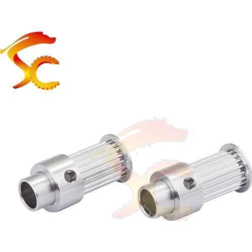 3D Printers Parts printer pulley S2M 20 teeth bore 8mm S2M 20 teeth timing pulley fit for S2M belt width 15mm