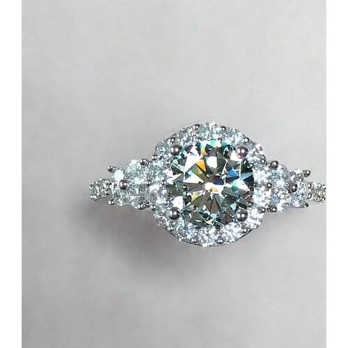 CAOSHI Aesthetic Bridal Wedding Rings with Brilliant Zirconia Elegant Exquisite Female Accessories for Engagement Chic Jewelry