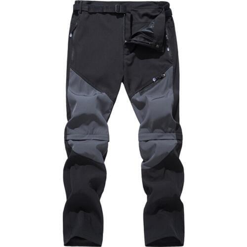 Facecozy Outdoor Convertiable Quick-Dry Hiking Pants Men Sports Breathable Shorts Fishing Camping Trekking limbing Trousers