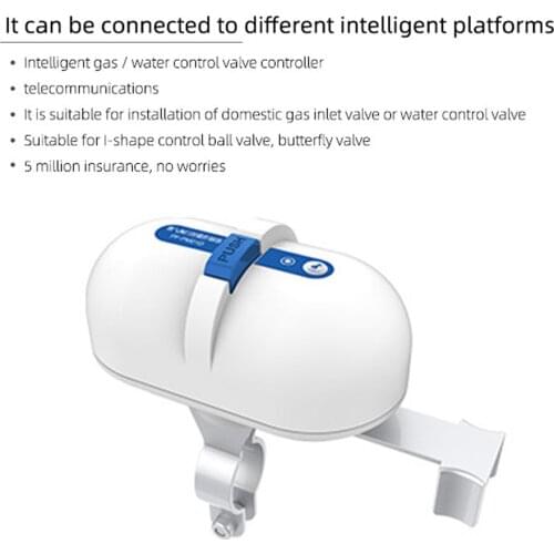 Tuya ZigBee Intelligent Valves Water Valves Gases Valve Manipulator Control Intelligent Linkage Mobilephone APP Remotes Control