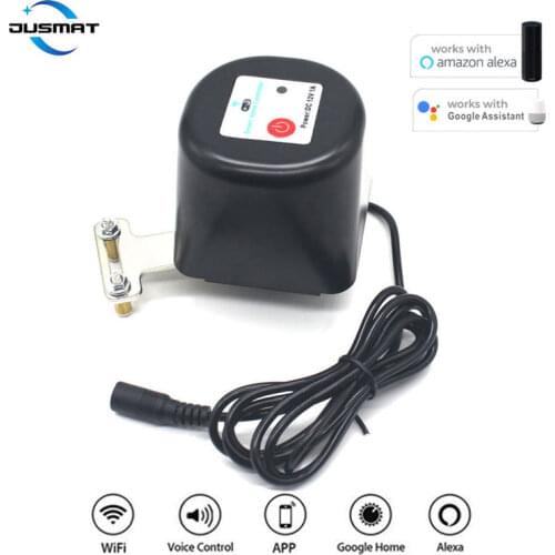 Smart Gas Valve Automation Control Alexa Google Voice Control Tuya APP Andriod Ios IoT Smart Home